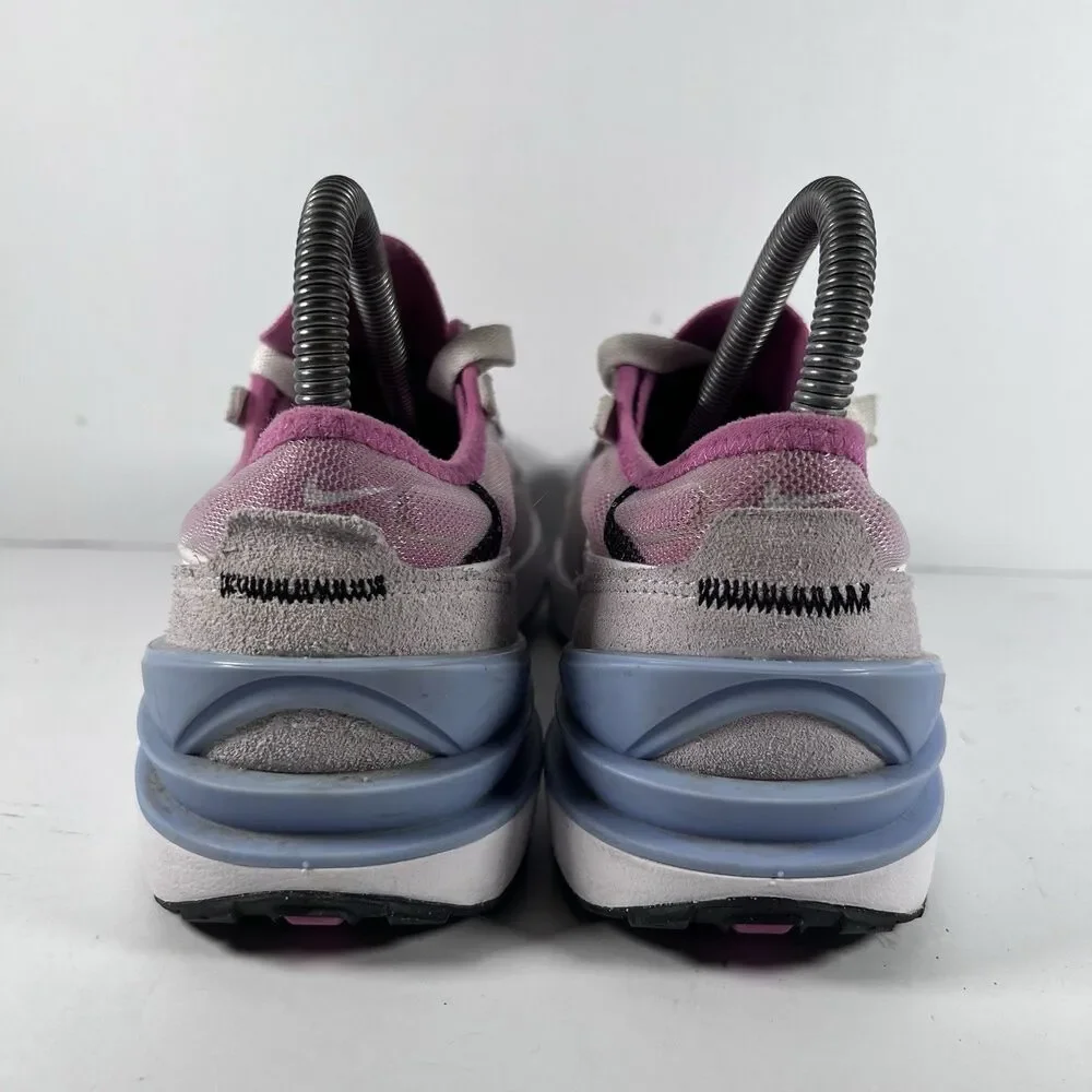 Nike Waffle One GS Grey Pearl Pink Lace Up Running Shoes Sneakers Girls Size 5Y